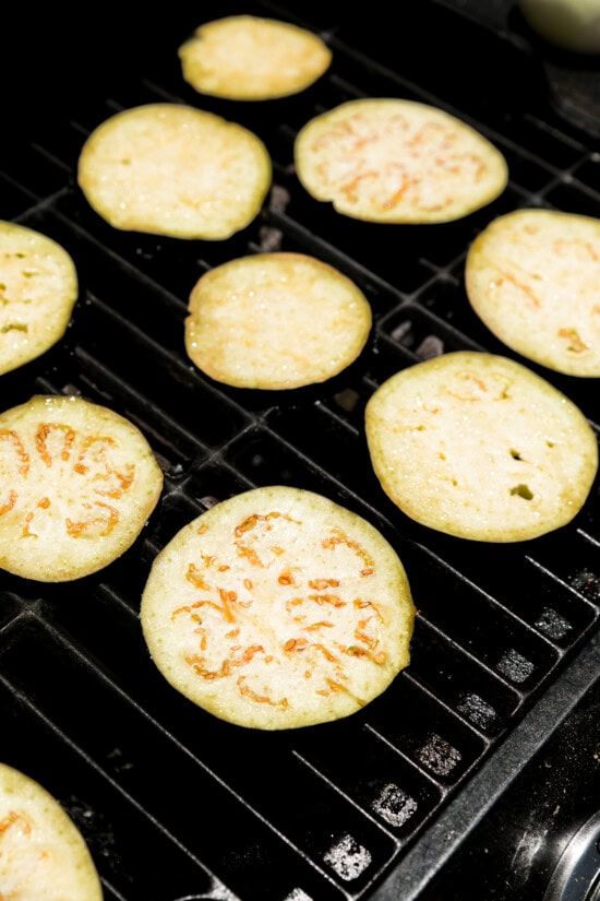 Grilled Eggplant with Feta