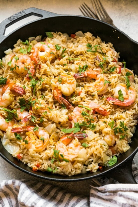 Arroz Con Camarones