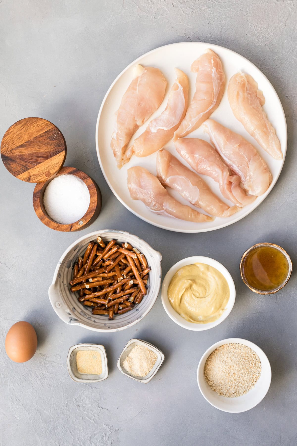 Pretzel Crusted Chicken Finger ingredients