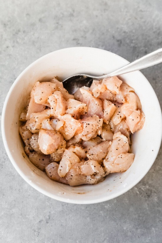 chicken breast in a bowl
