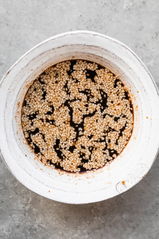 Make the stir fry sauce