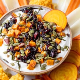 Autumn Whipped Ricotta Dip