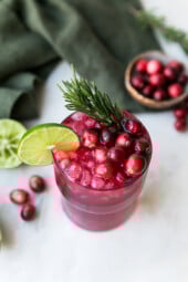 Cranberry Mule Mocktail