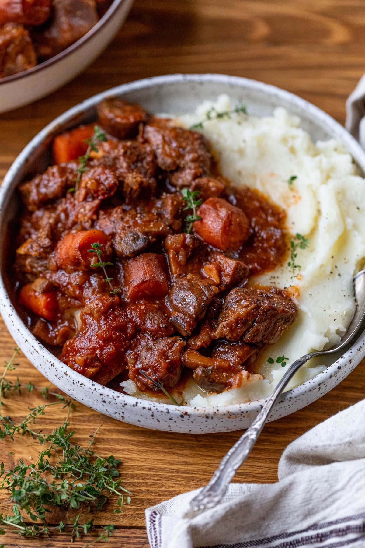 Slow Cooker Beef Bourguignon