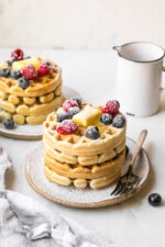 Sourdough Discard Waffles