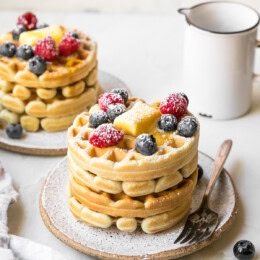 Sourdough Discard Waffles