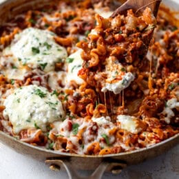 Skillet Beef Lasagna