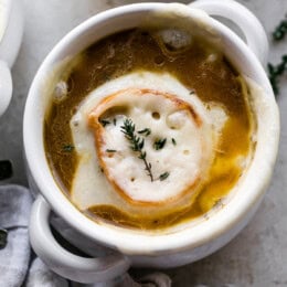 French Onion Chicken Soup