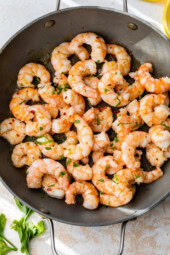 Pan Seared Shrimp