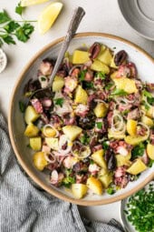 Octopus Potato Salad