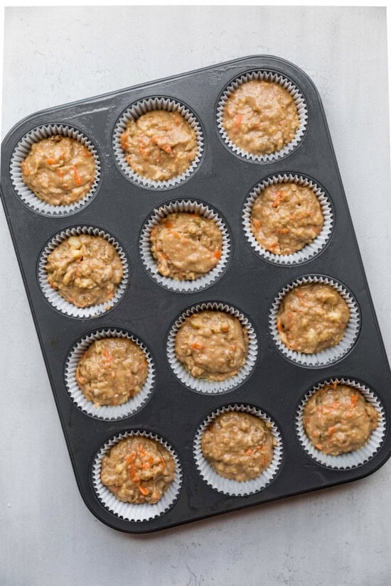 Carrot Cake Muffins