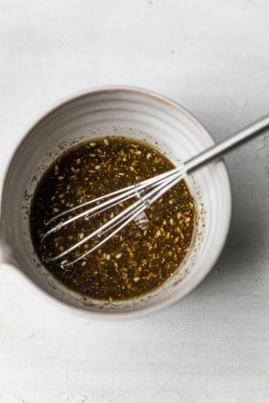 dressing for the salad