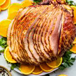 Spiral Ham with Oranges and Cloves