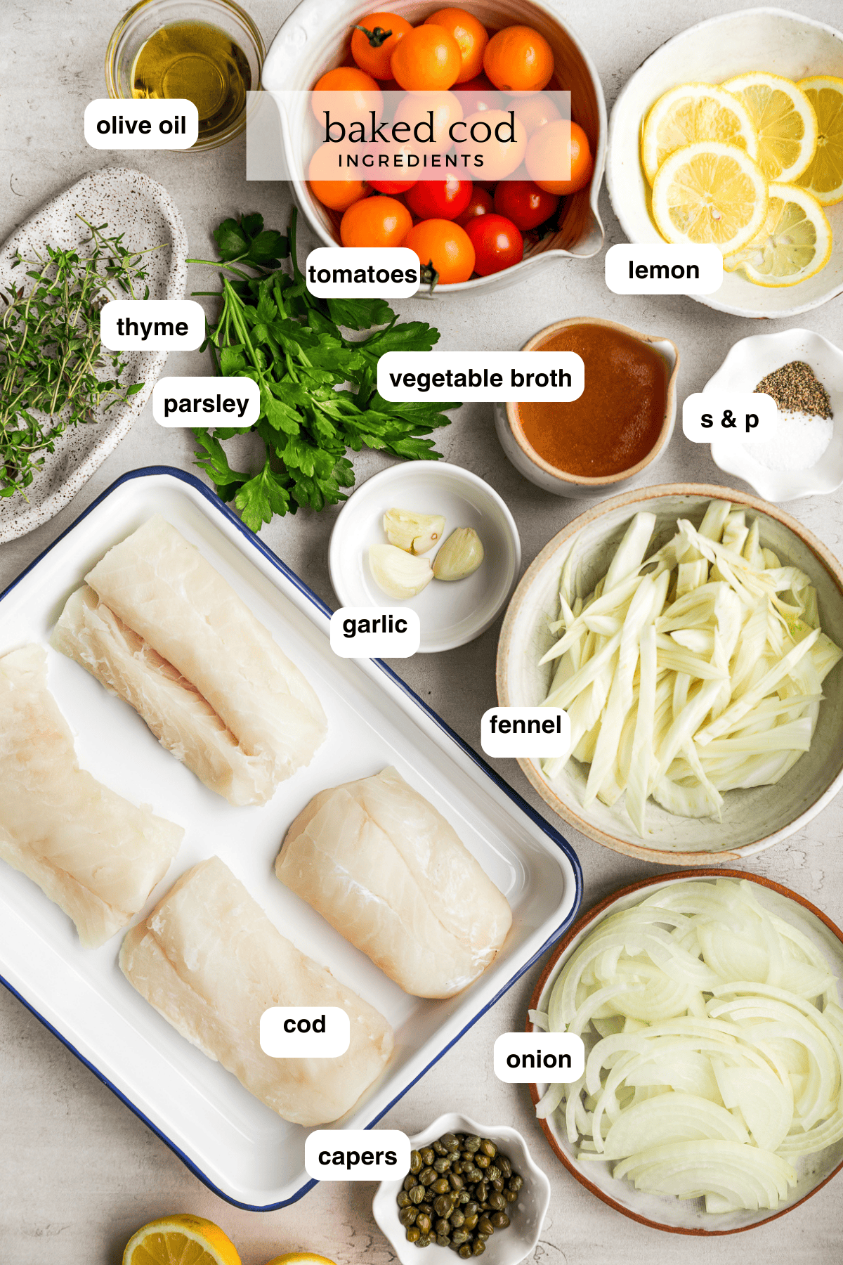 Baked Cod