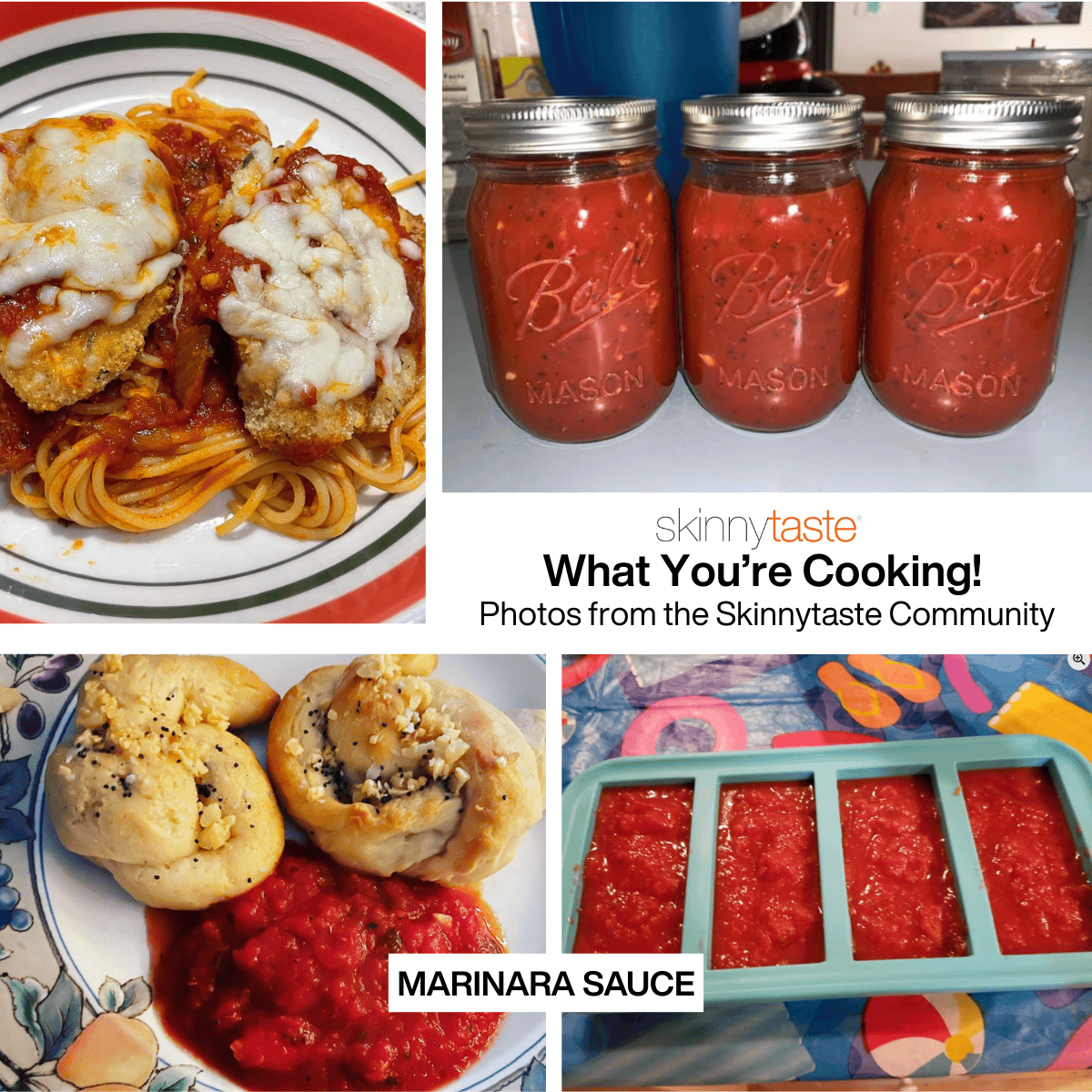 Marinara sauce photos from the Skinnytaste Community