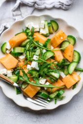 Cucumber Melon Salad