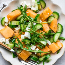 Cucumber Melon Salad