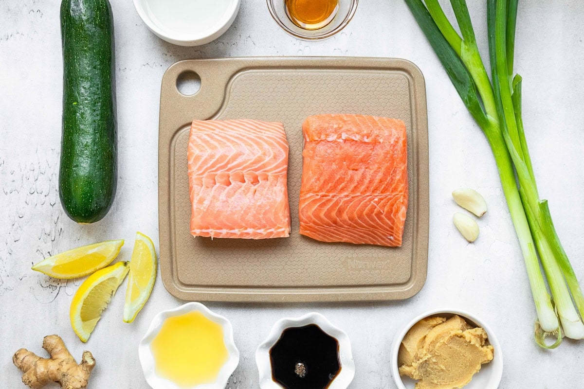 miso salmon ingredients