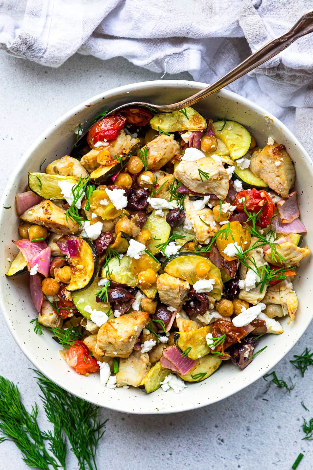 Air Fryer Greek Chicken