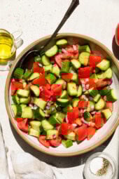 Cucumber Tomato Salad