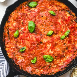 Grilled Eggplant Parmesan