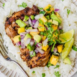 grilled jerk chicken