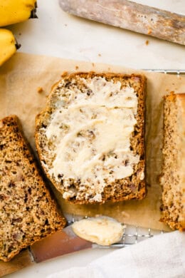 Sourdough Discard Banana Bread