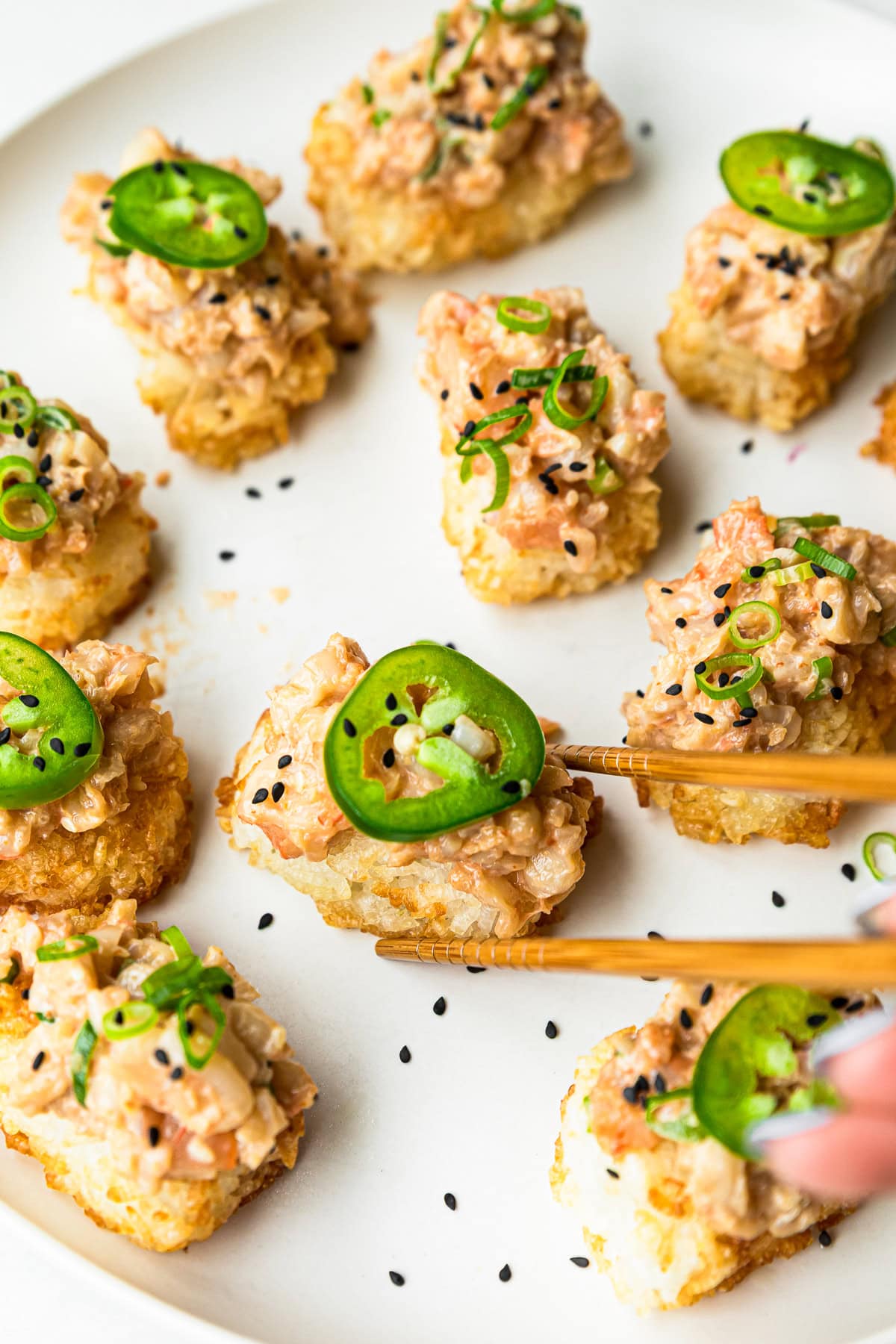 Spicy Shrimp Crispy Rice