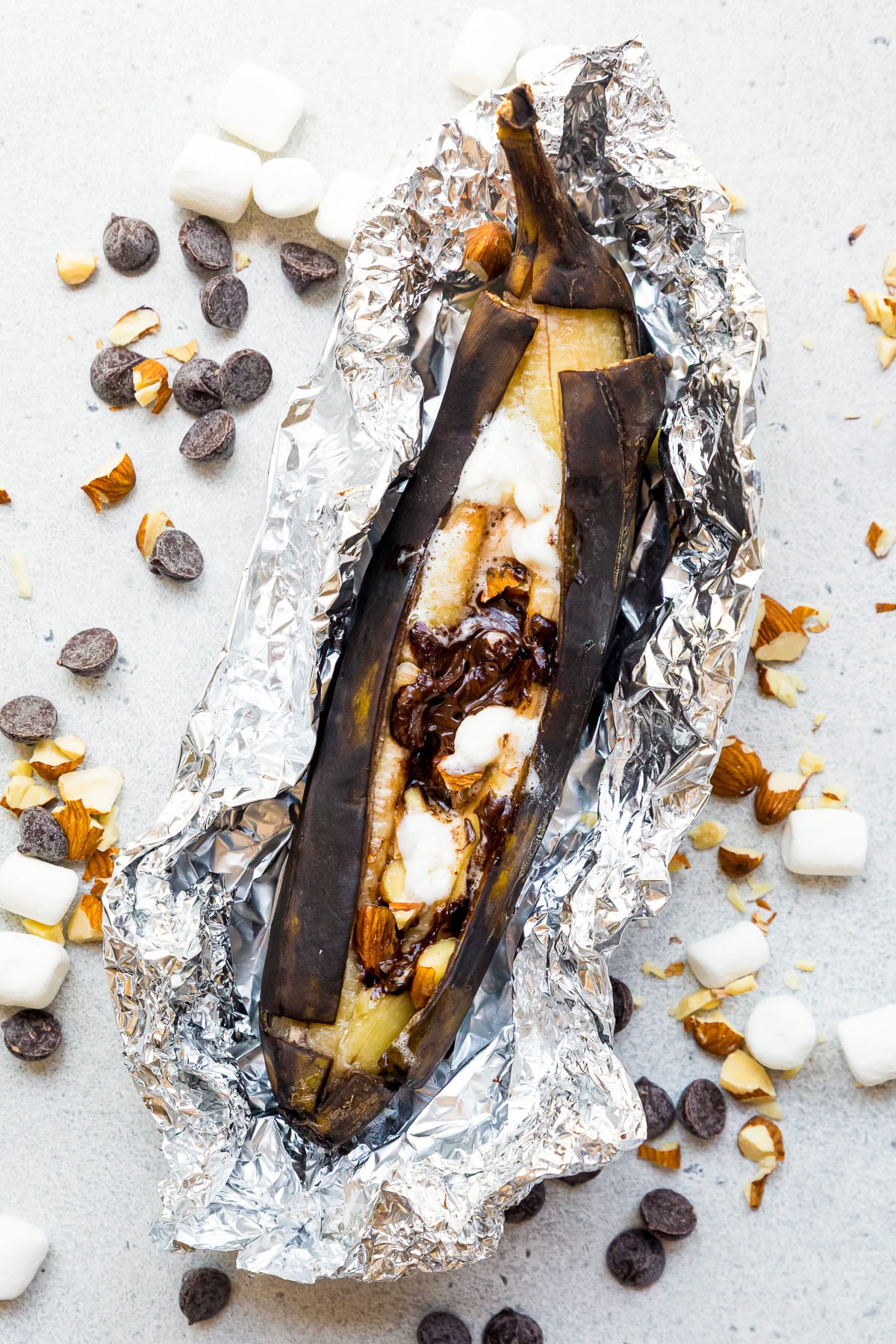 Grilled Bananas in Foil
