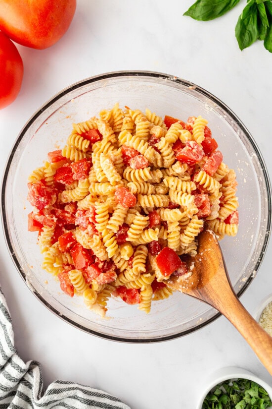 Tomatoes and pasta