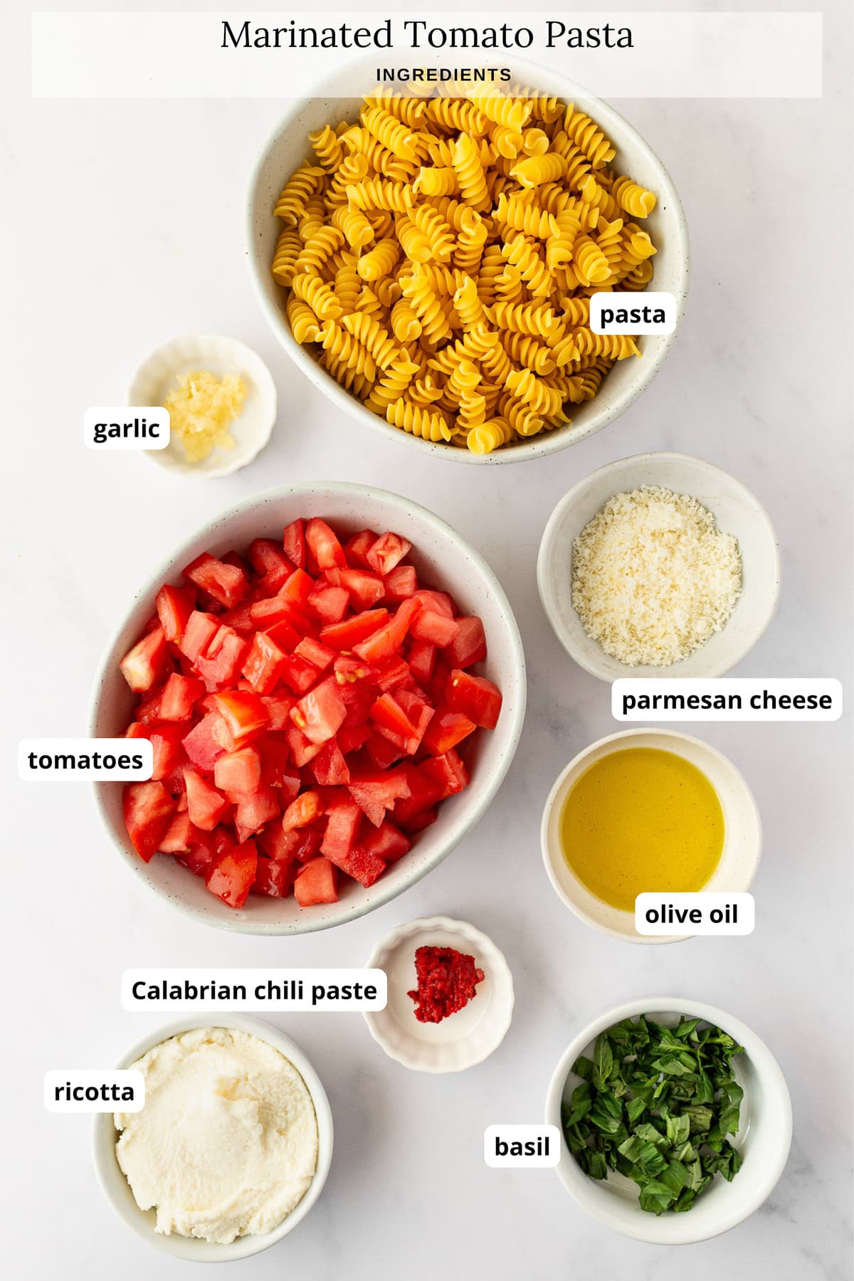Marinated Tomato Pasta