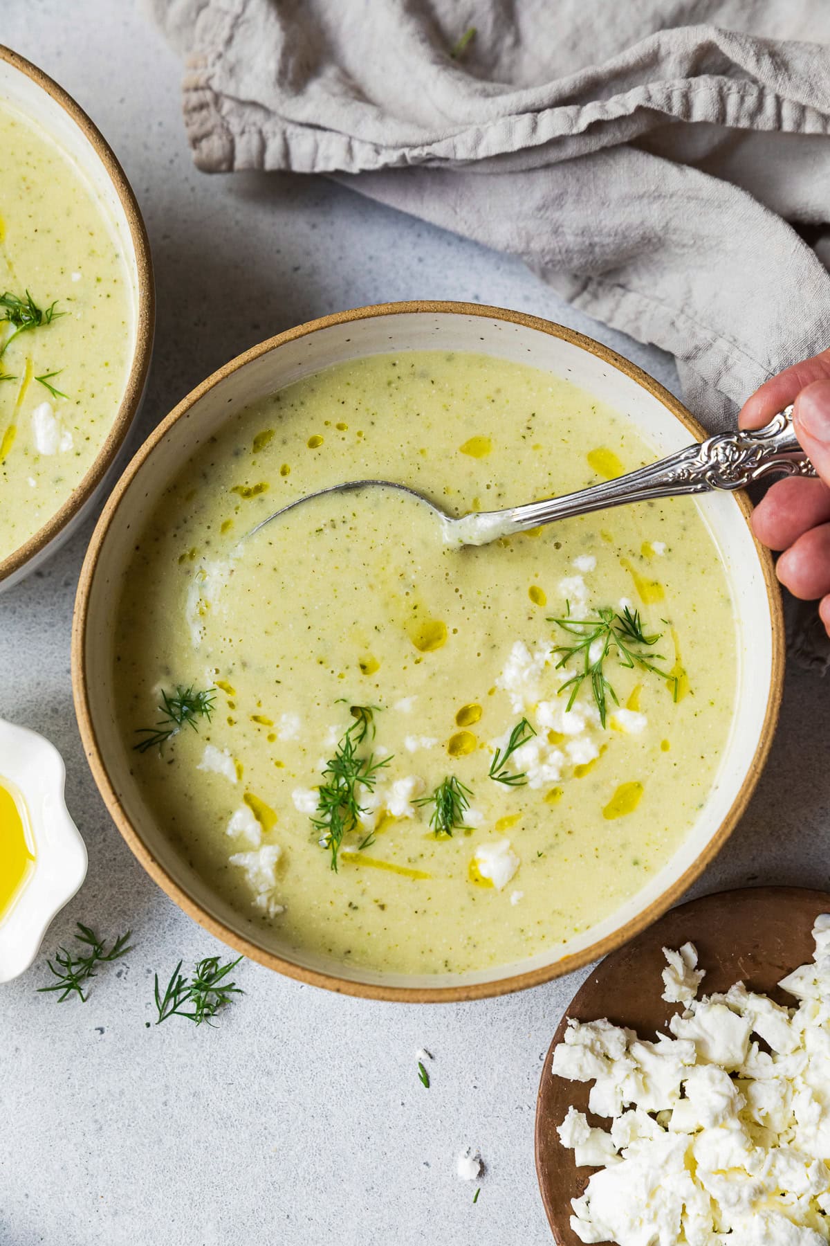 Roasted Zucchini Soup
