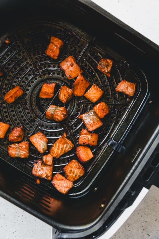 air fryer Teriyaki Salmon