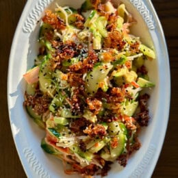 California Roll Cucumber Salad