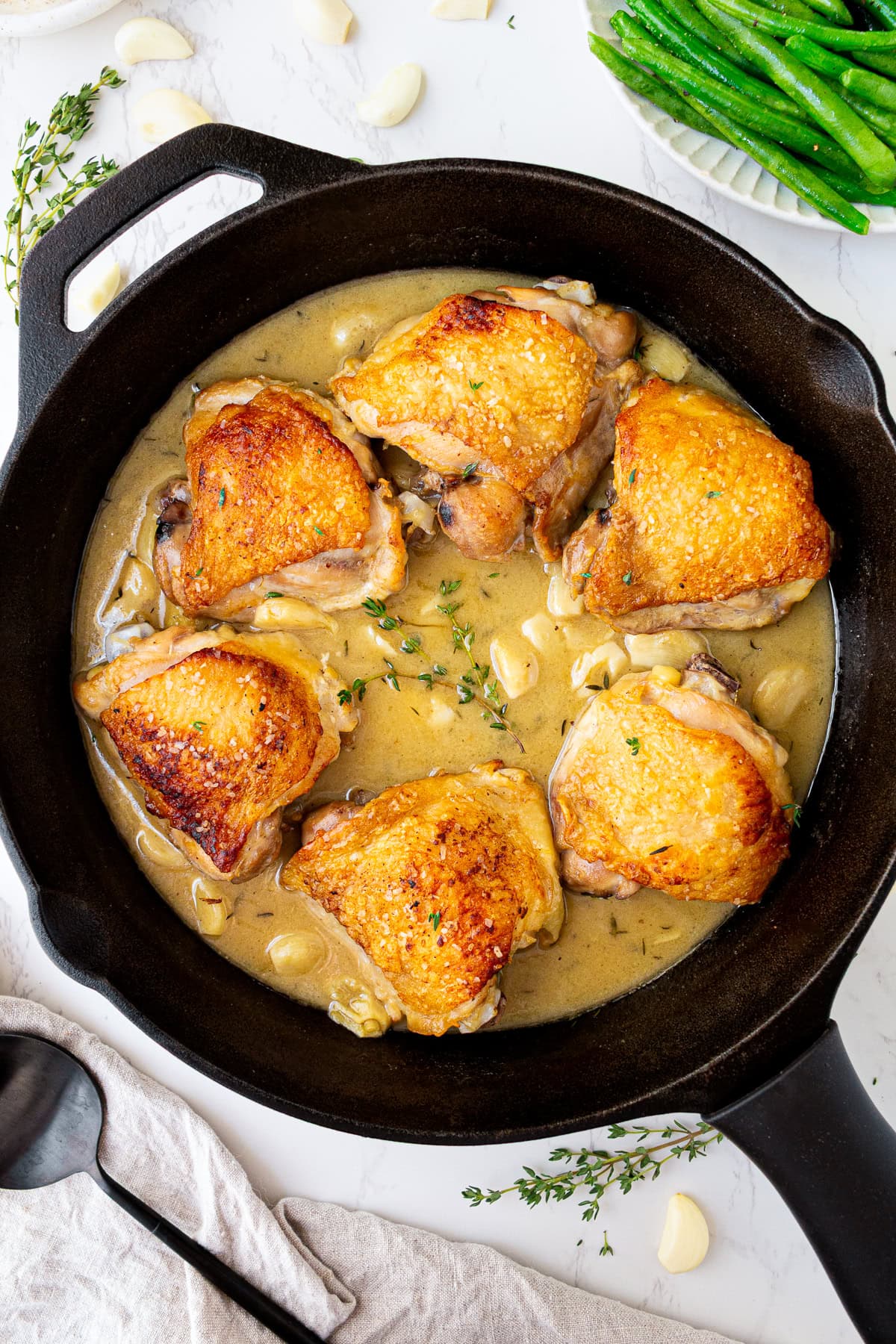 30 Cloves Garlic Chicken