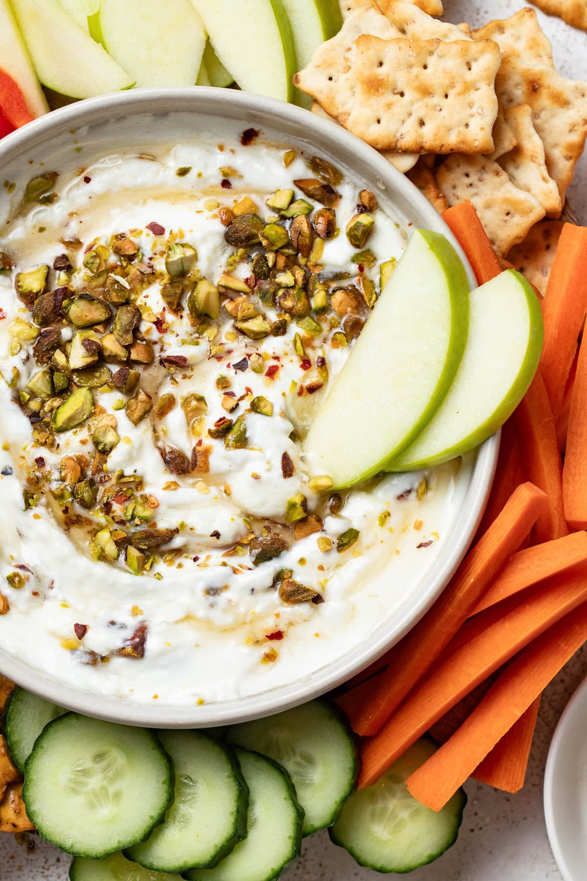 Hot Honey Whipped Feta Dip