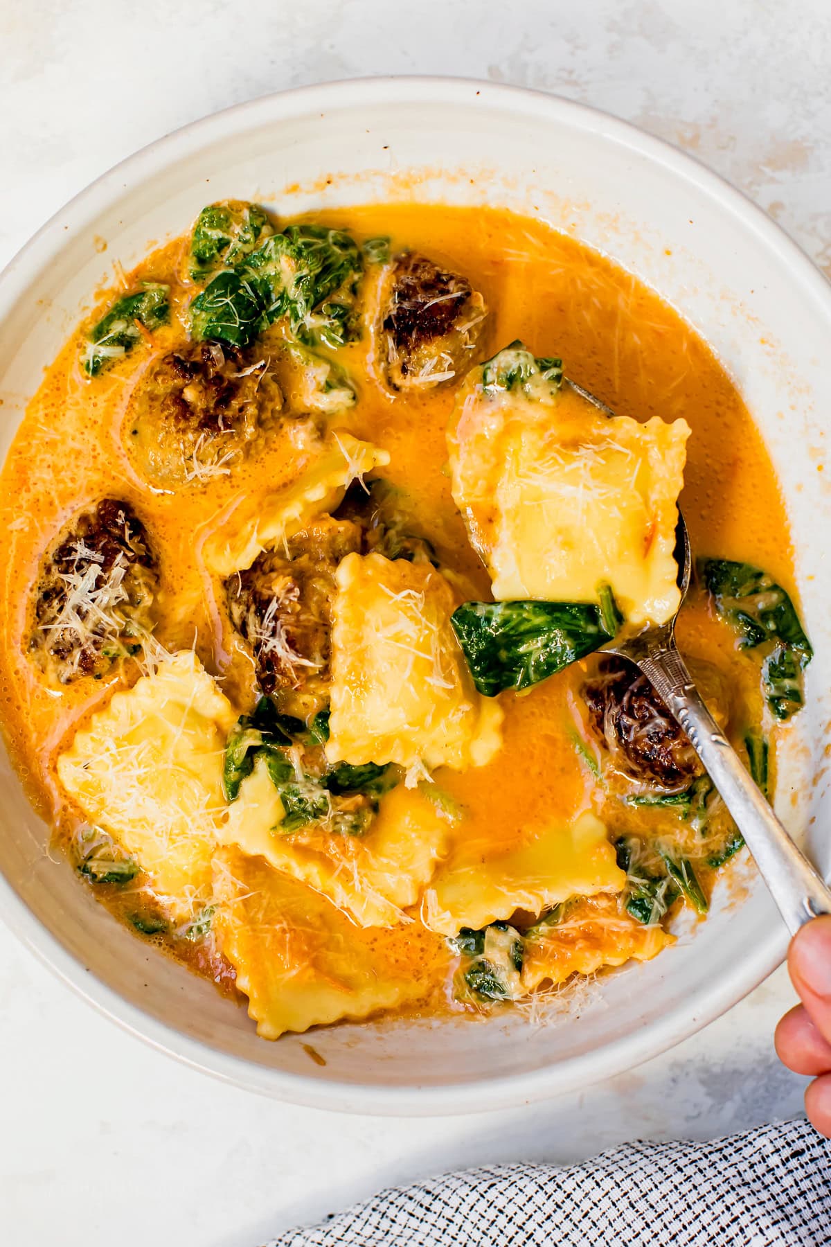 Ravioli Soup